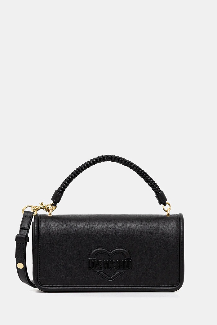 Kabelka Love Moschino nevejde se A4 černá JC4096PP1OLL0000