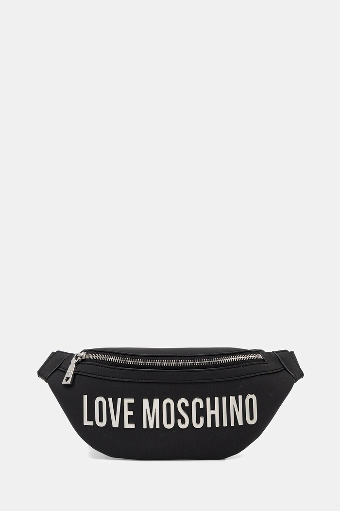 Ledvinka Love Moschino nášivka černá JC4195PP1OKD000B