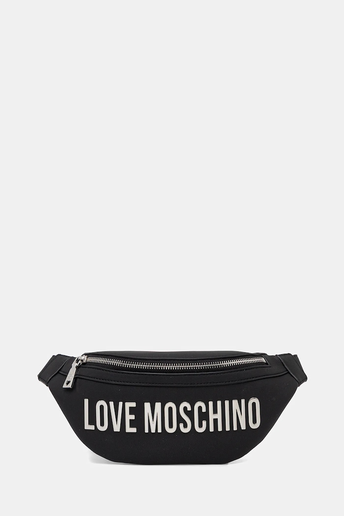 Ledvinka Love Moschino nášivka černá JC4195PP1OKD000B