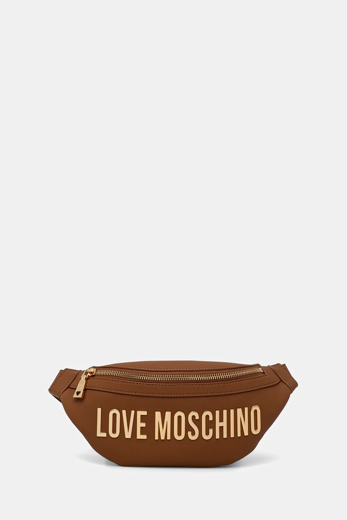 Ledvinka Love Moschino nevejde se A4 hnědá JC4195PP1OKD0200