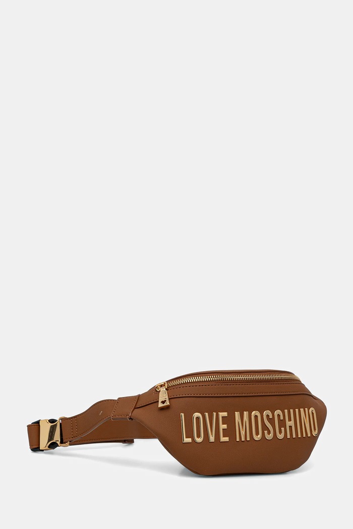 Ledvinka Love Moschino JC4195PP1OKD0200 hnědá SS26