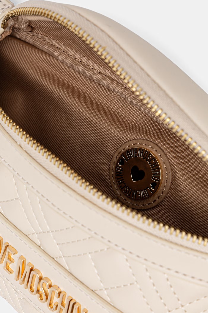 Torbica za okoli pasu Love Moschino JC4003PP1OLA0110 bež