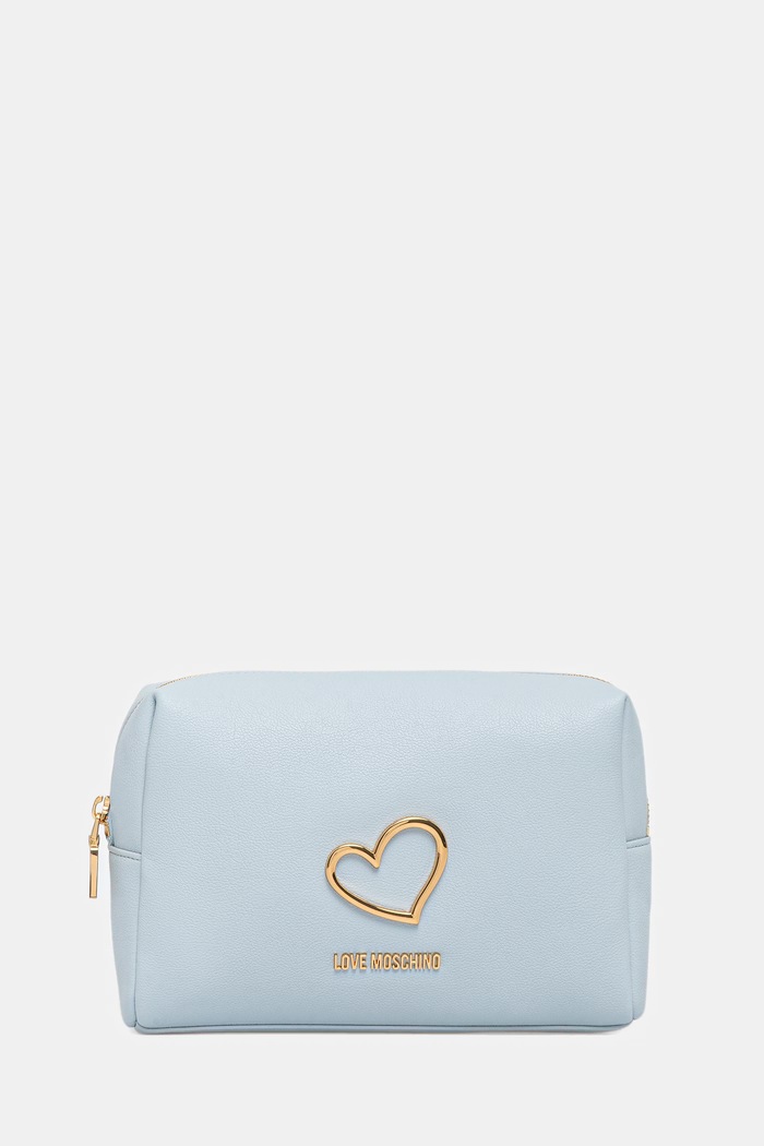 Косметичка Love Moschino аплікація блакитний JC5301PP1OLQ0701