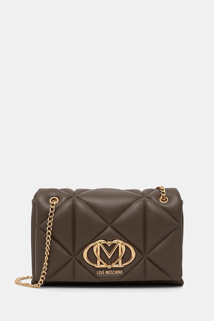 Сумочка Love Moschino не вміщує А4 коричневий JC4041PP1OLC0203
