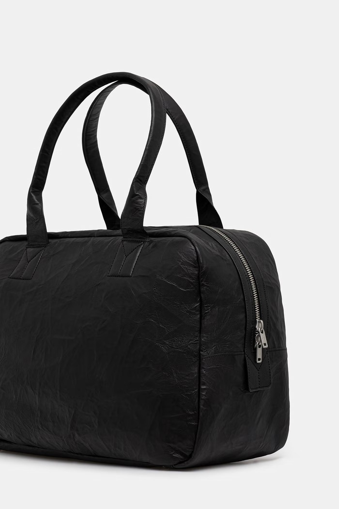Αξεσουάρ Δερμάτινη τσάντα Y-3 WEEKENDER KD0168 μαύρο