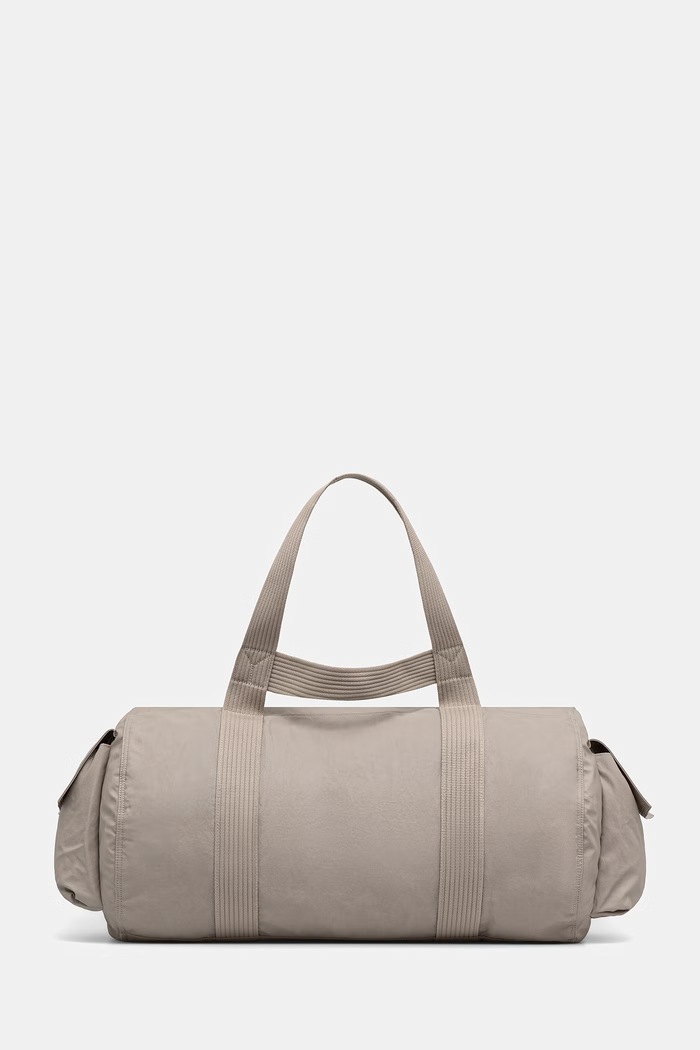 Τσάντα Y-3 DUFFLE BAG απλό μπεζ KT3217