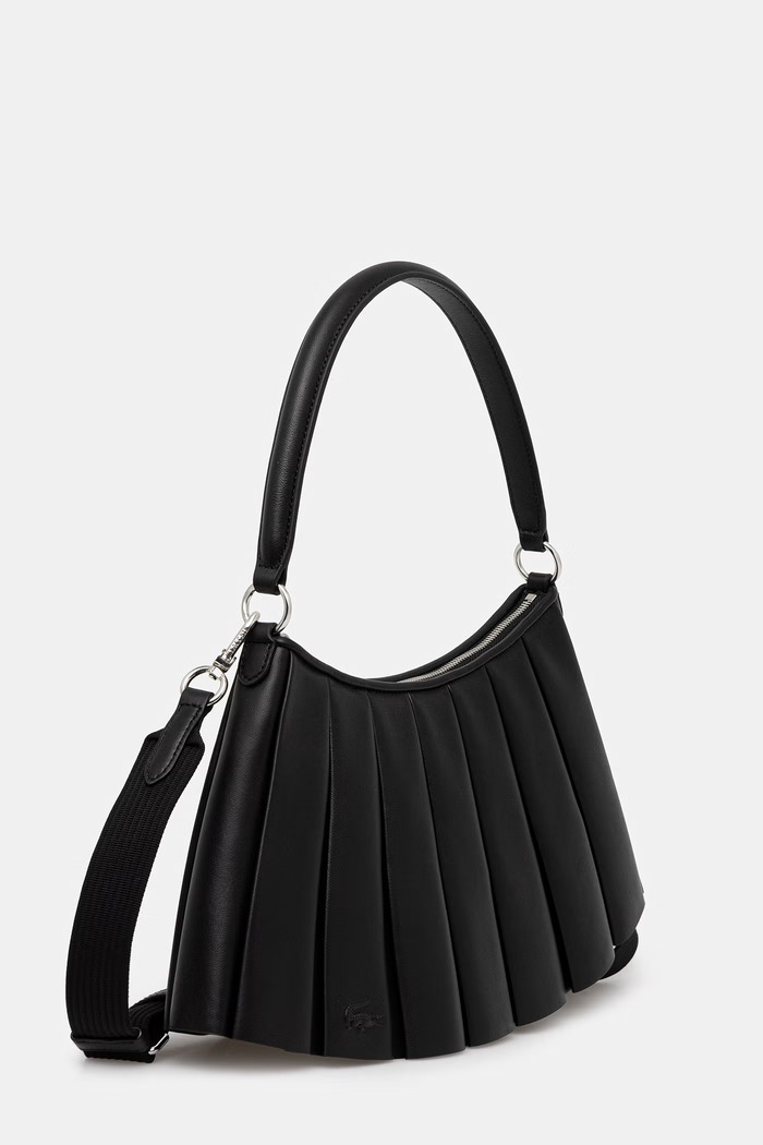 Lacoste χιαστί Γυναικεία δερμάτινη NU5176DP μαύρο SS26