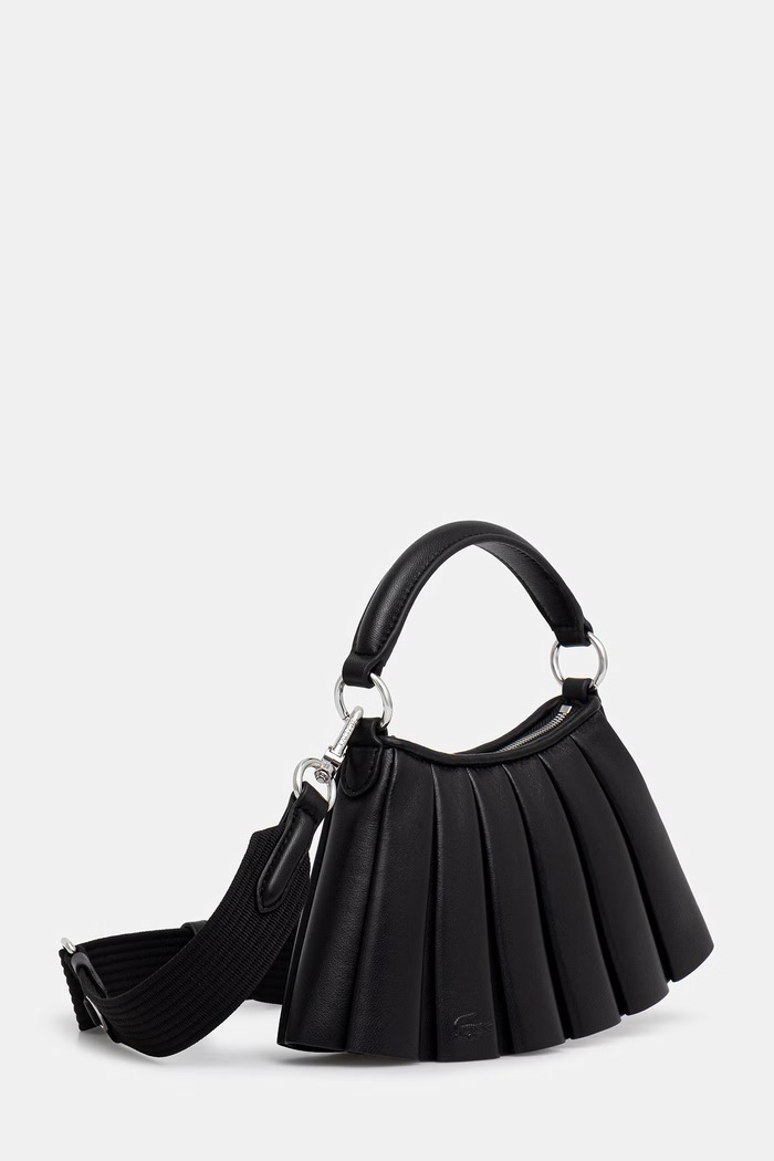 Lacoste torebka crossbody damska skórzana NU5219DP czarny SS26