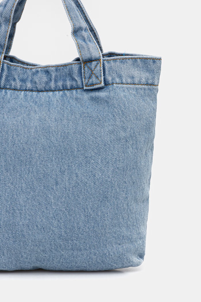 Accesorii Levi's geantă de bumbac MINI BACK POCKET TOTE 005FW albastru