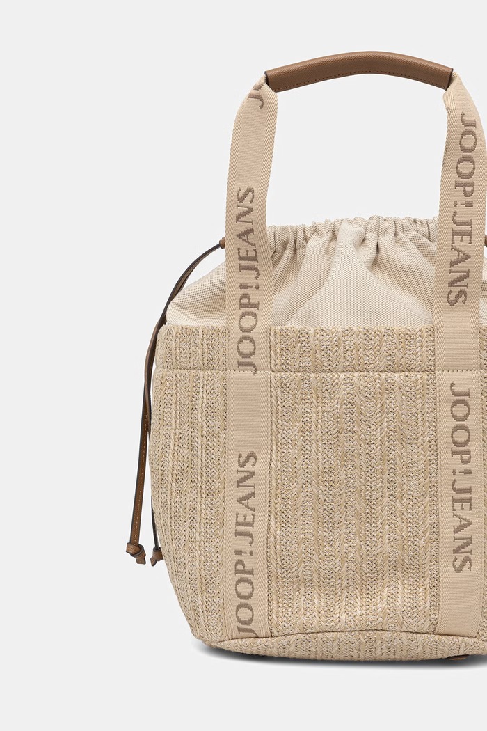 Accesorii Joop! Geantă shopper pentru femei Spiaggia Ultimo Camille 4130001325 bej