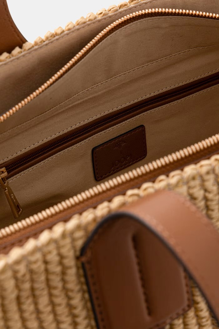 Joop! geantă shopper pentru femei împletită Stromboli Aurelia 4140008485 bej