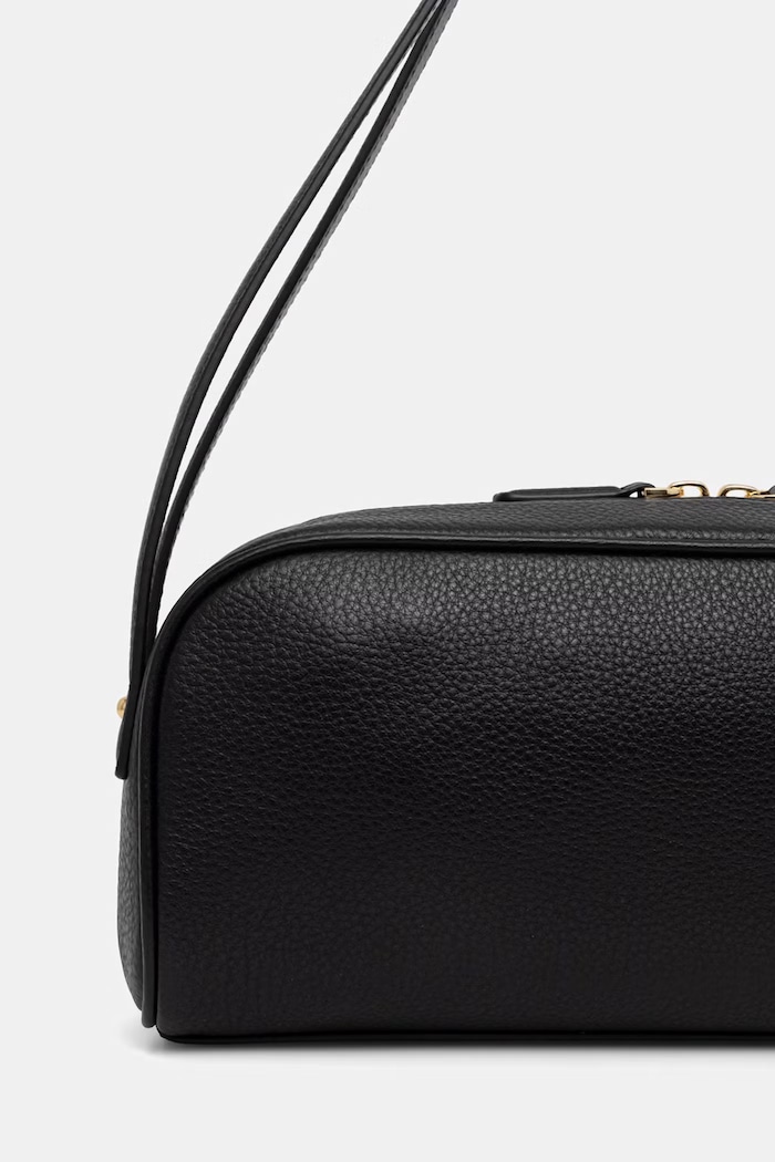 Accesorii Patrizia Pepe geantă baguette pentru femei, din piele 2B0169.L133 negru