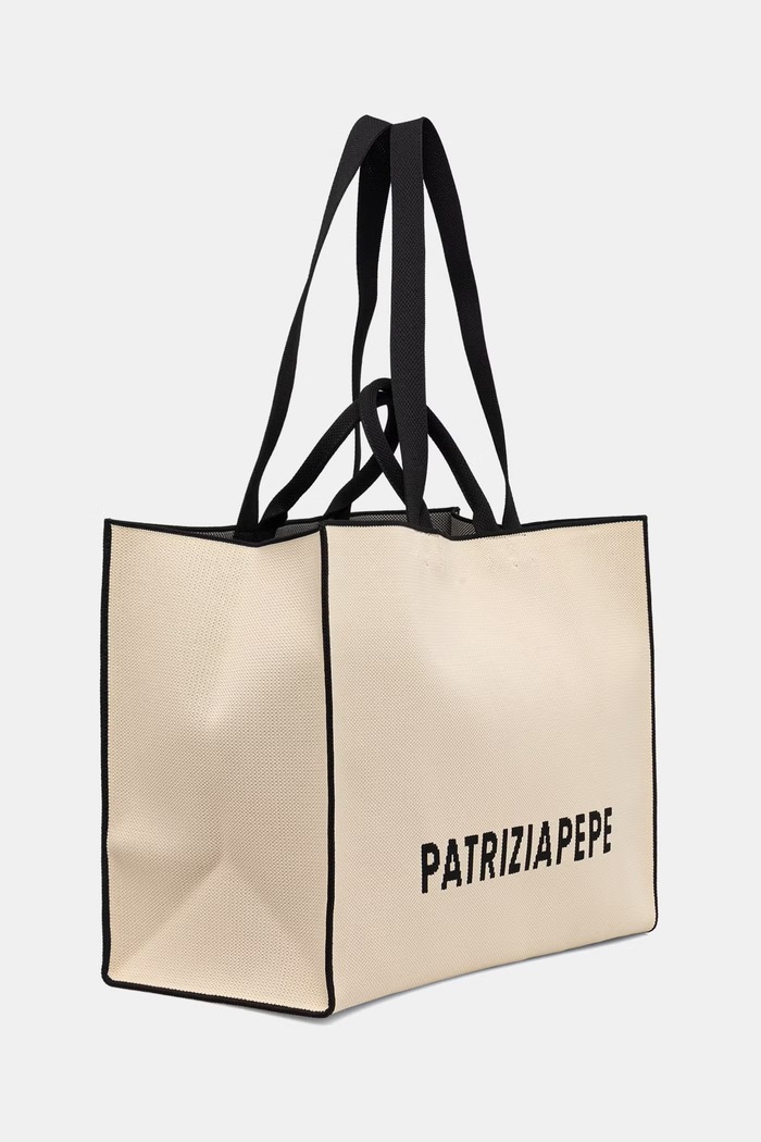 Patrizia Pepe kabelka typu tote dámska 2B0175.K264 béžová SS26