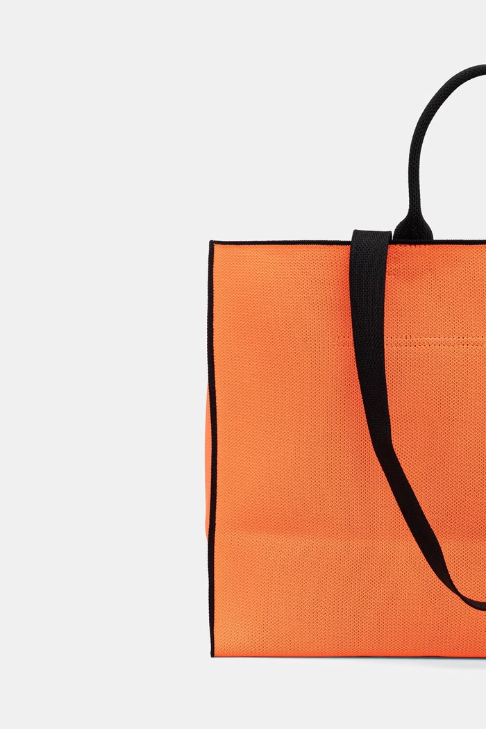 Accesorii Patrizia Pepe tote bag pentru femei 2B0175.K264 portocaliu