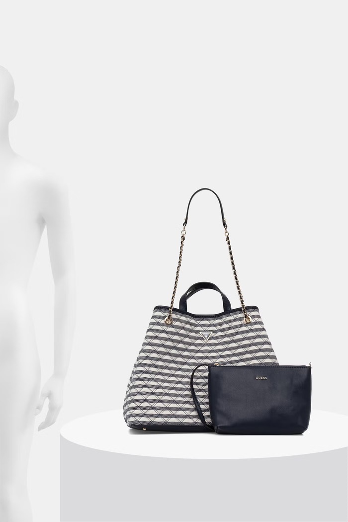 Guess torebka shopper damska z imitacji skóry GIULLY HWAG96.73290