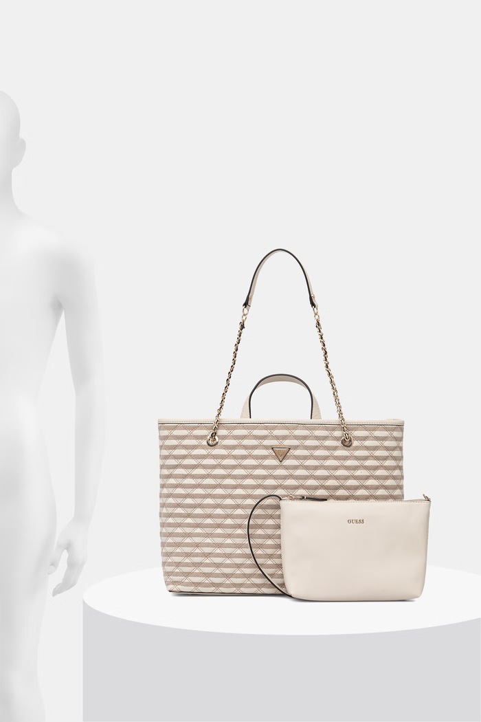 Guess shopper torba za žene od imitacije kože GIULLY HWAG96.73290