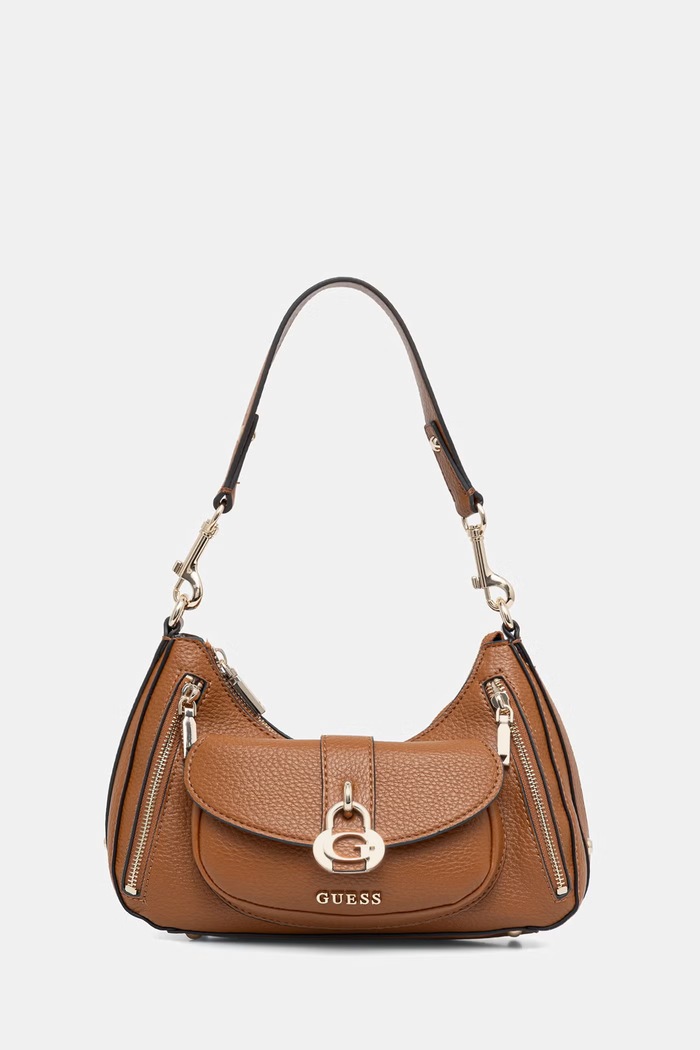 Guess torebka JESSA nie mieści A4 brązowy HWBG83.62180