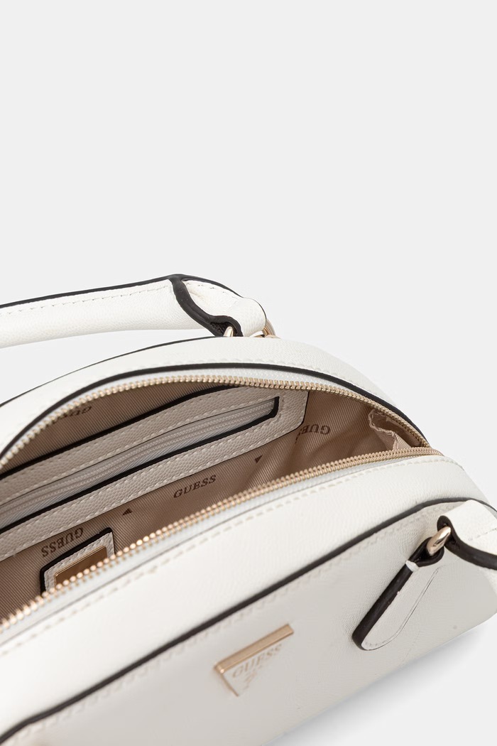 Guess torebka crossbody damska z imitacji skóry ISOBEL HWBG99.32050 beżowy
