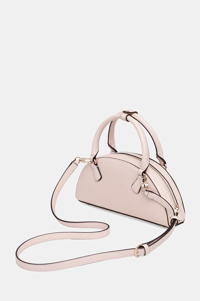 Doplnky Guess crossbody kabelka dámska z imitácie kože ISOBEL HWBG99.32050 ružová