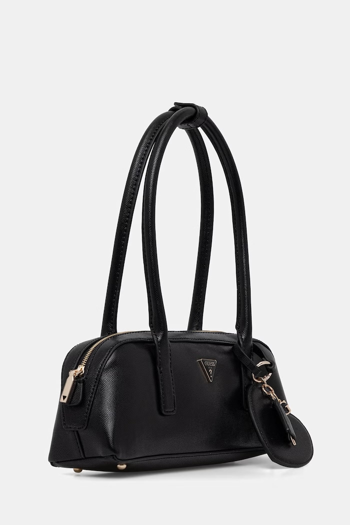 Guess torebka bagietka damska z imitacji skóry ISOBEL HWBG99.32080 czarny SS26