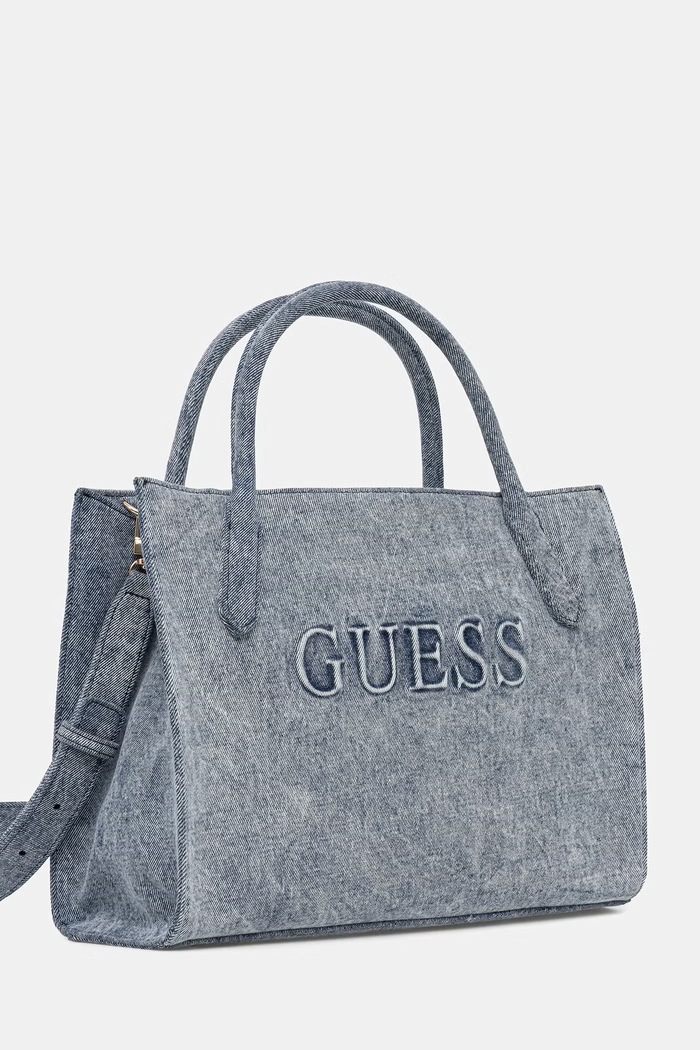 Guess nákupní taška dámská džínová JODI HWDG97.69220 modrá SS26