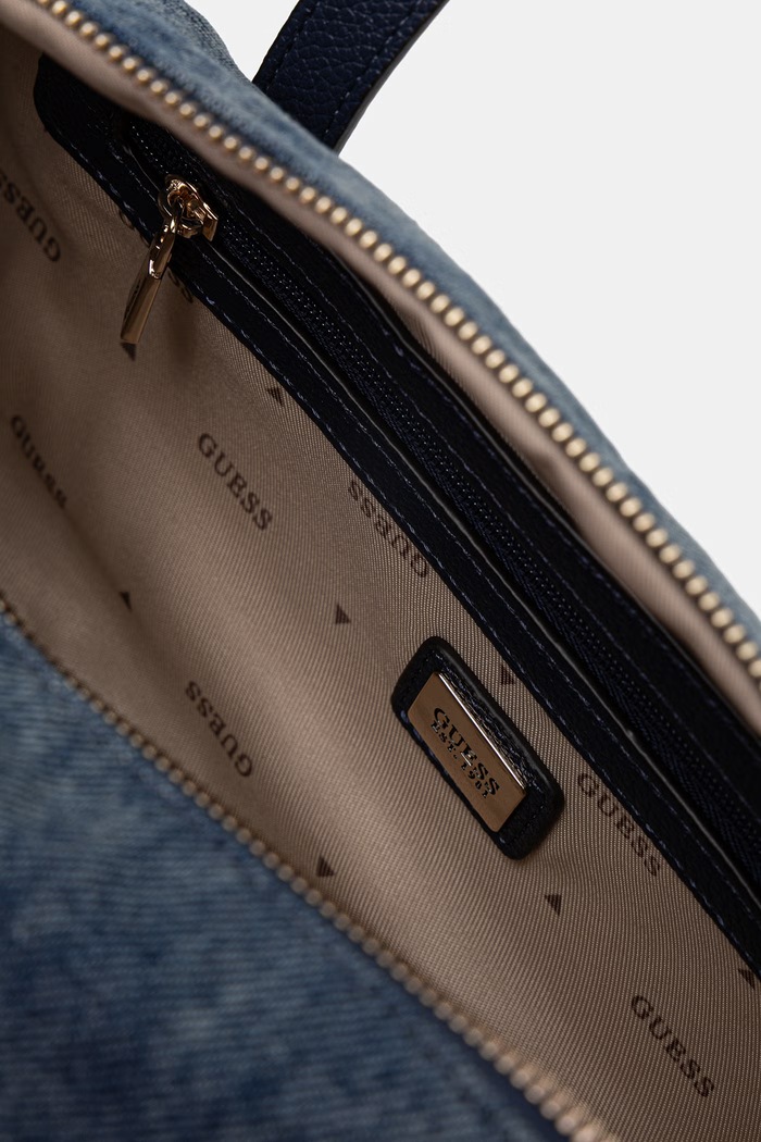 Guess torebka crossbody damska jeansowa KASSIE HWDG99.30050 niebieski