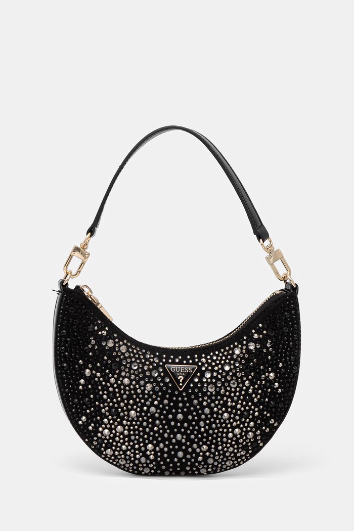 Guess geantă plic pentru femei TASMIN negru HWEG99.31720