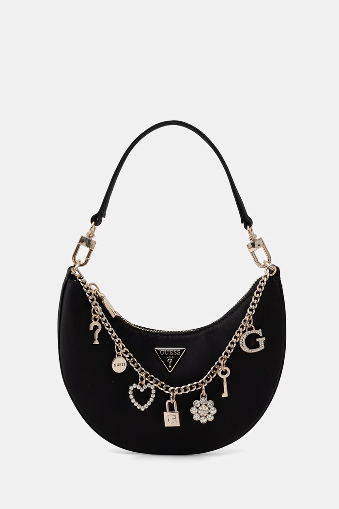 Guess Geantă croissant femei TASMIN negru HWES99.31720