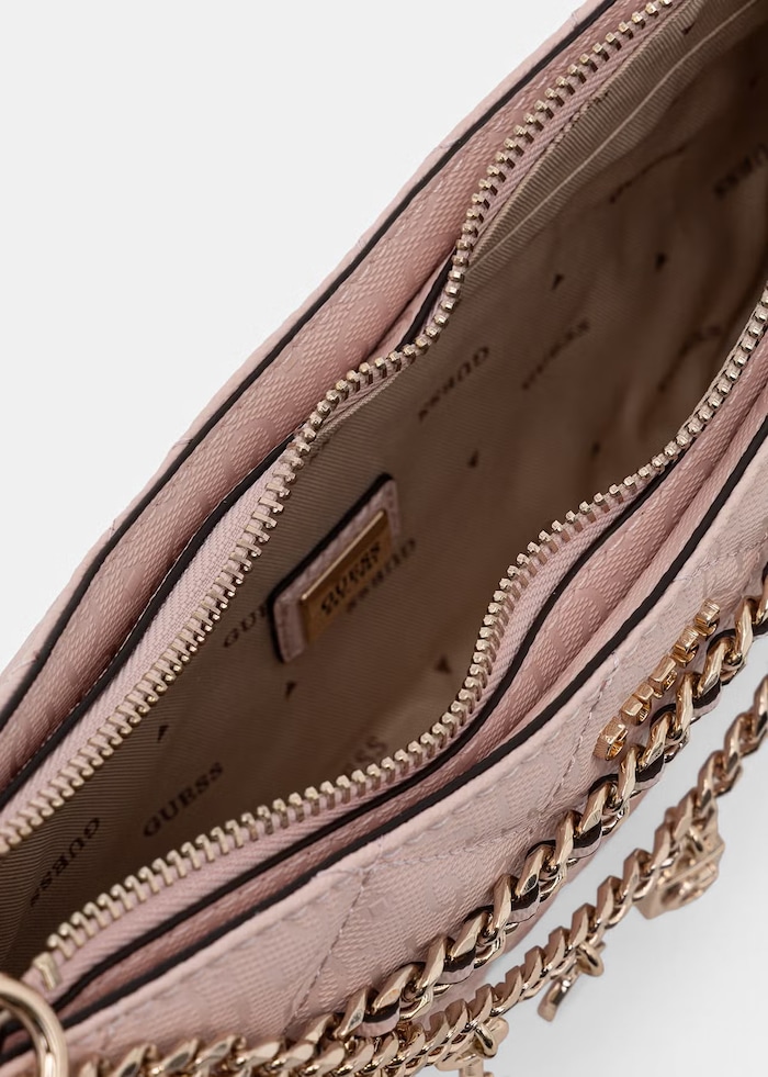 Guess torebka damska z imitacji skóry LIBBY różowy HWGG99.12180