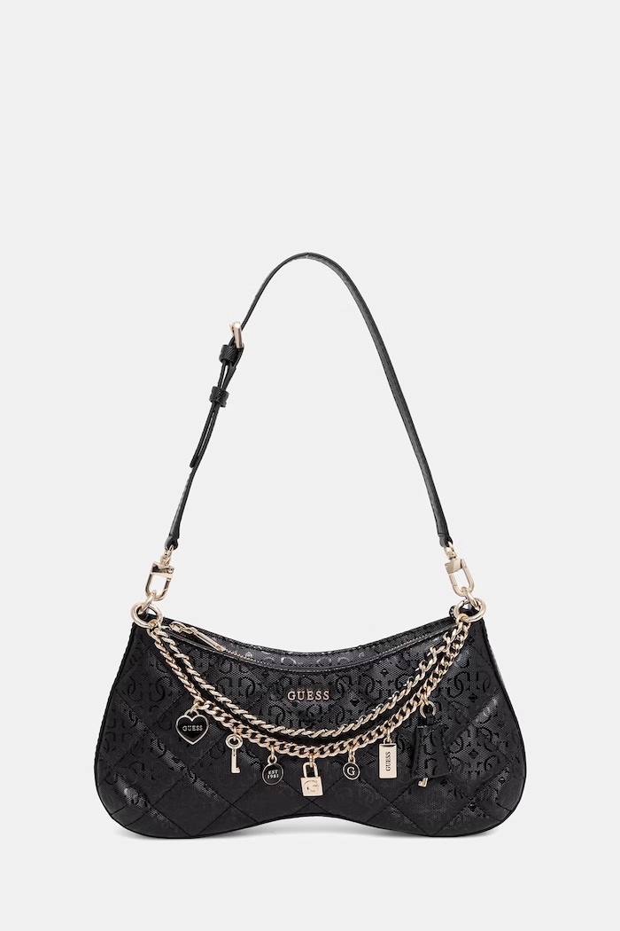 Guess torebka damska z imitacji skóry LIBBY czarny HWGG99.12180