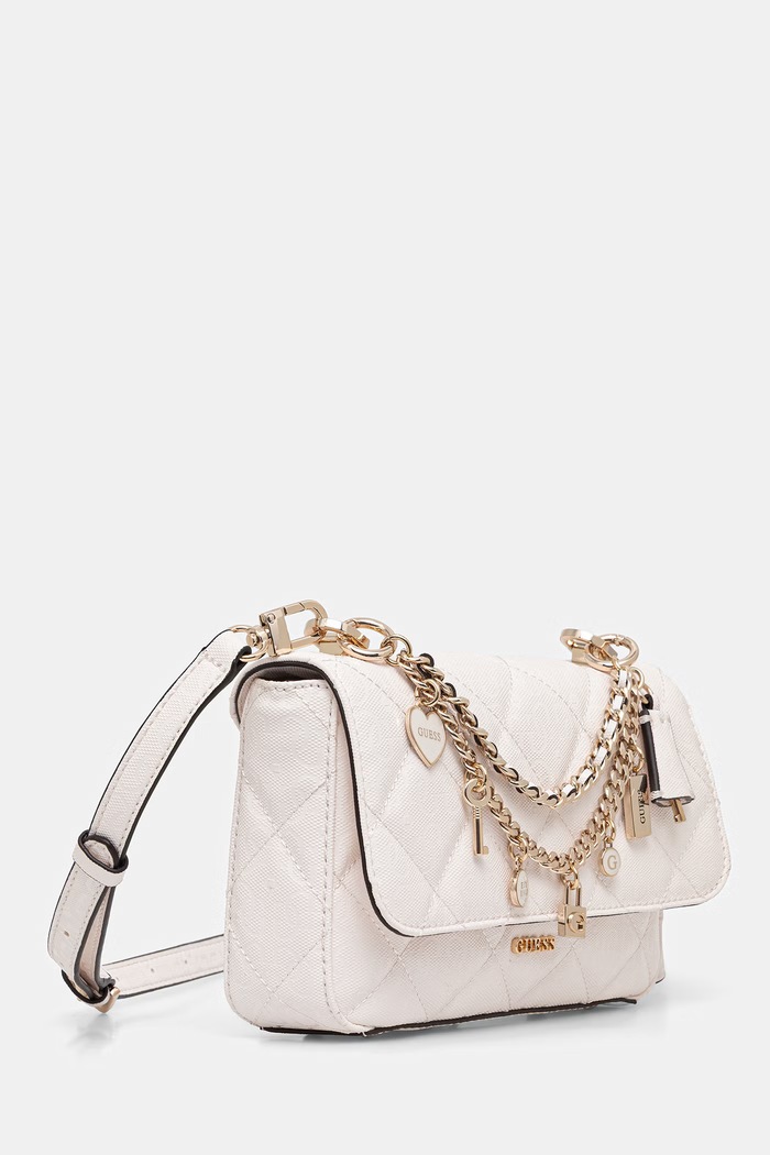Guess dámska crossbody kabelka LIBBY HWGG99.12200 biela SS26