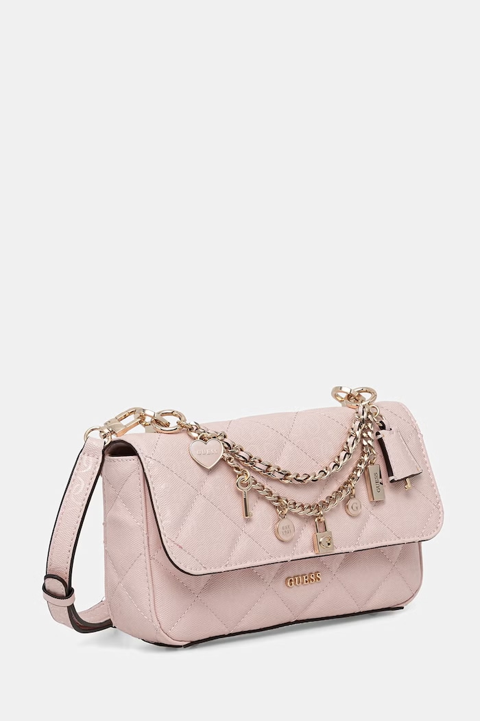 Guess dámska crossbody kabelka LIBBY HWGG99.12200 ružová SS26