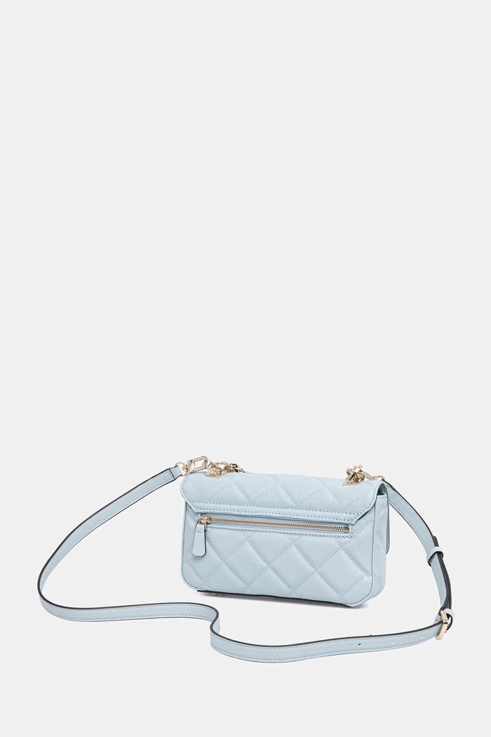 Doplnky Guess dámska crossbody kabelka LIBBY HWGG99.12200 modrá