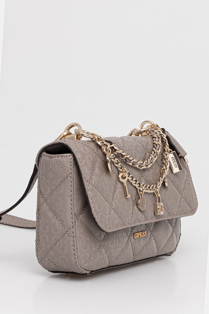 Guess dámska crossbody kabelka LIBBY HWGG99.12200 béžová SS26