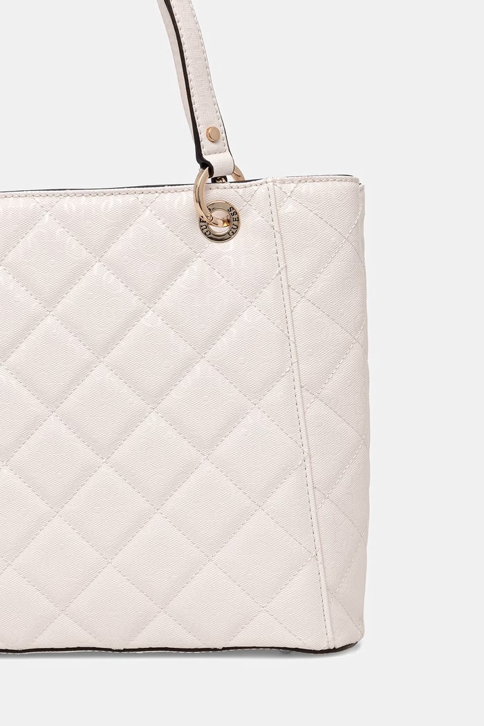 Akcesoria Guess torebka shopper damska LIBBY HWGG99.12250 beżowy