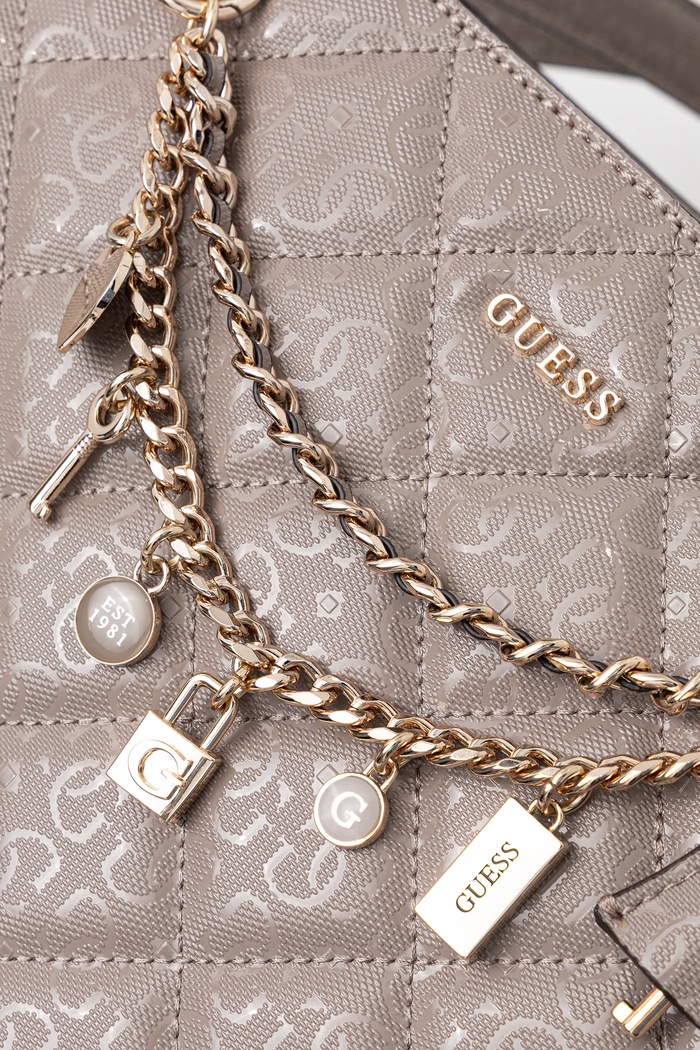 Guess kabelka typu shopper dámska LIBBY béžová HWGG99.12250