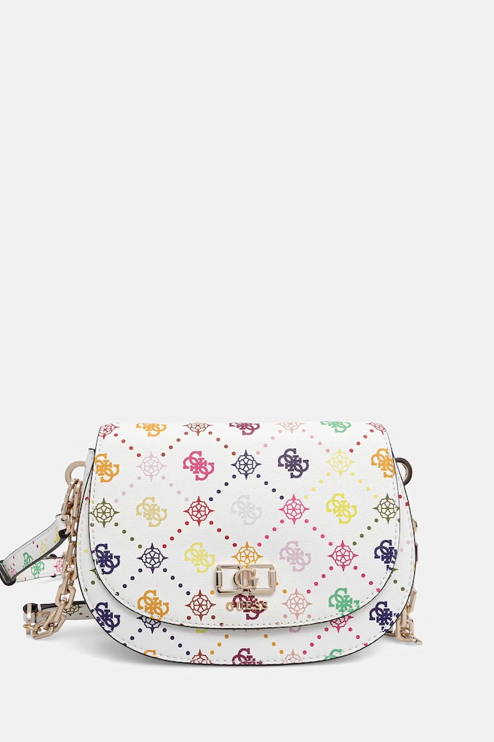 Guess crossbody kabelka dámska EMELIE biela HWGM99.28200