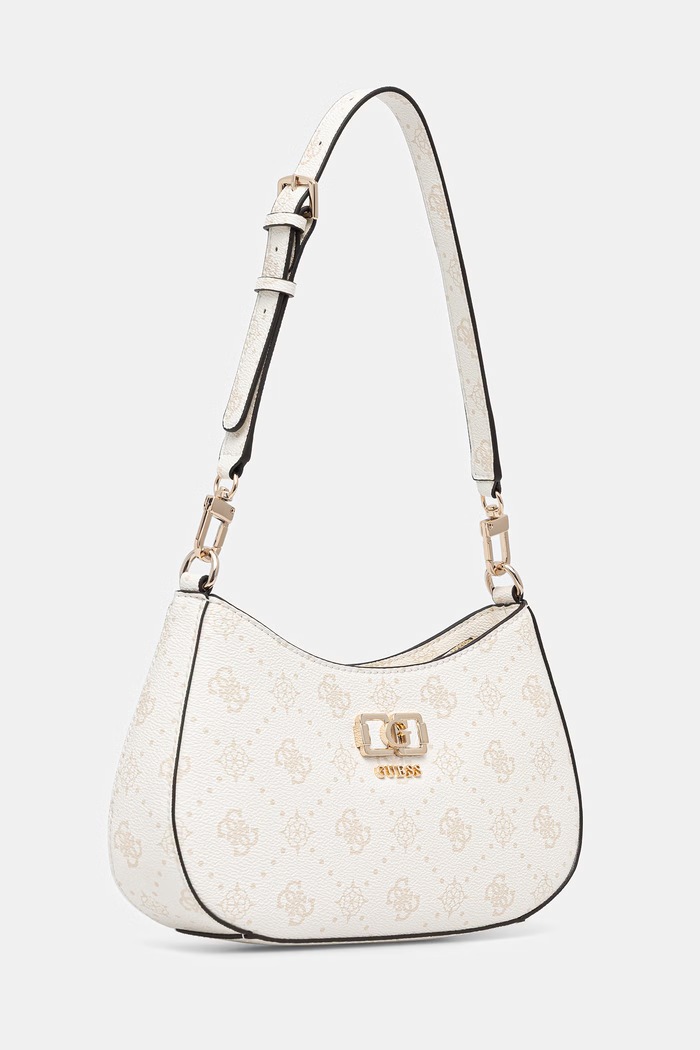 Guess torbica-kovček ženska iz umetnega usnja EMELIE HWGP99.28180 bela SS26