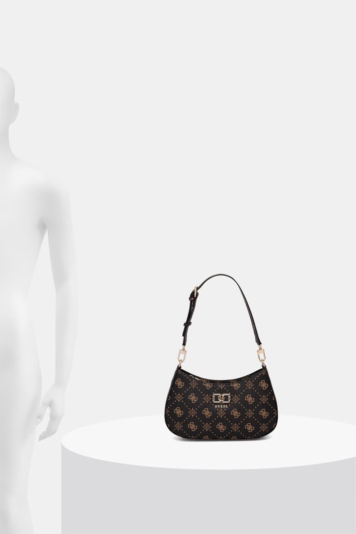 Guess torebka kuferek damska z imitacji skóry EMELIE HWGP99.28180