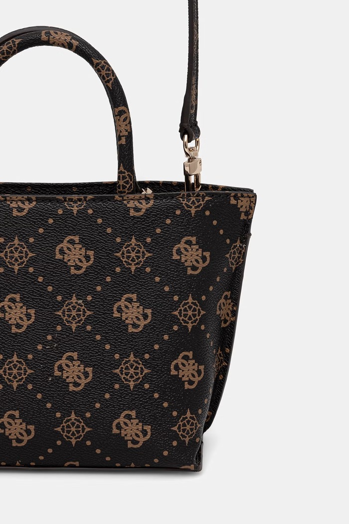Akcesoria Guess torebka crossbody damska z imitacji skóry EMELIE HWGP99.28750 brązowy
