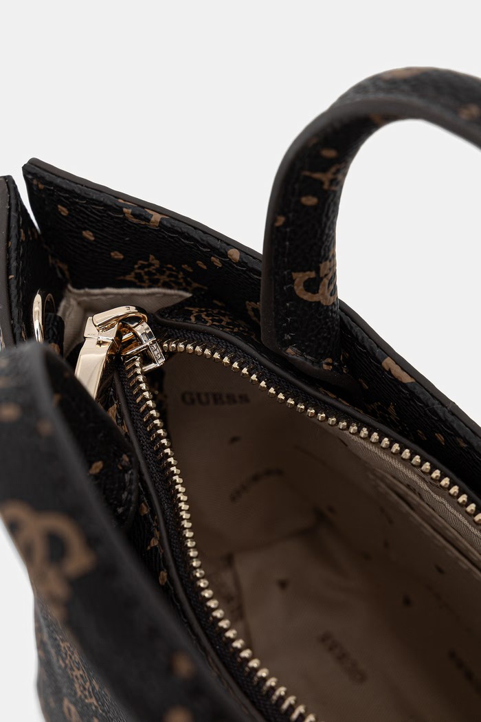 Guess torebka crossbody damska z imitacji skóry EMELIE brązowy HWGP99.28750