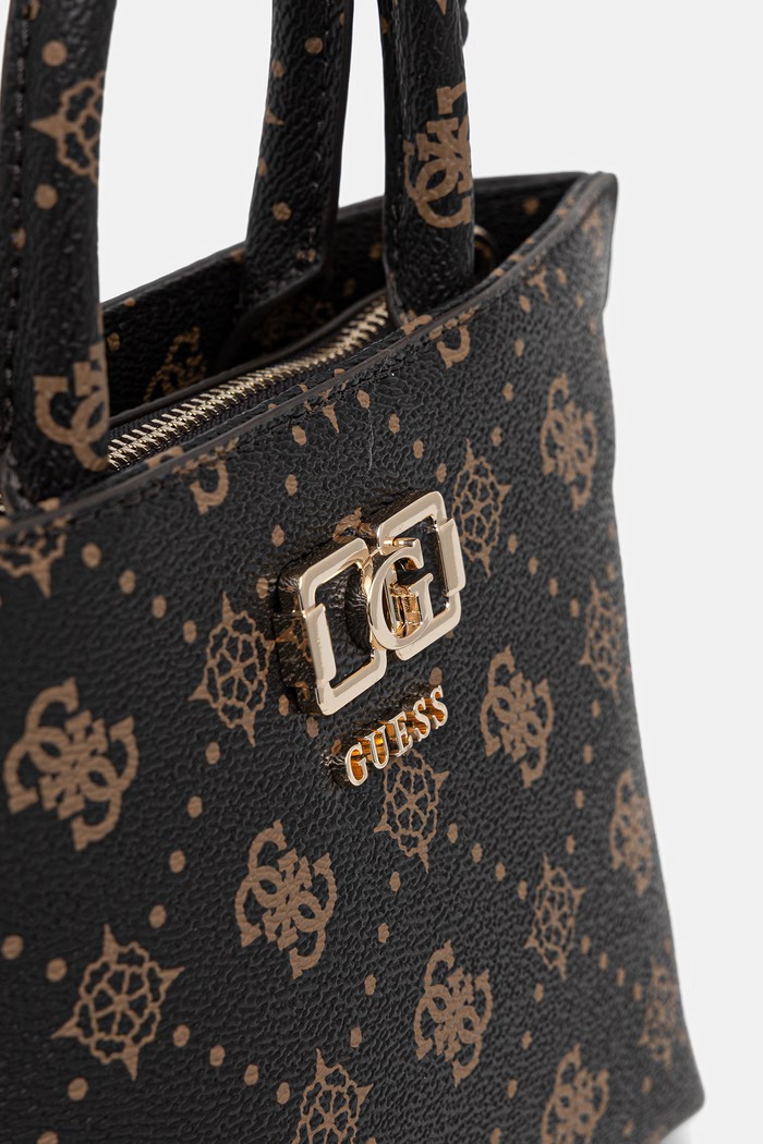 Guess torebka crossbody damska z imitacji skóry EMELIE HWGP99.28750 brązowy