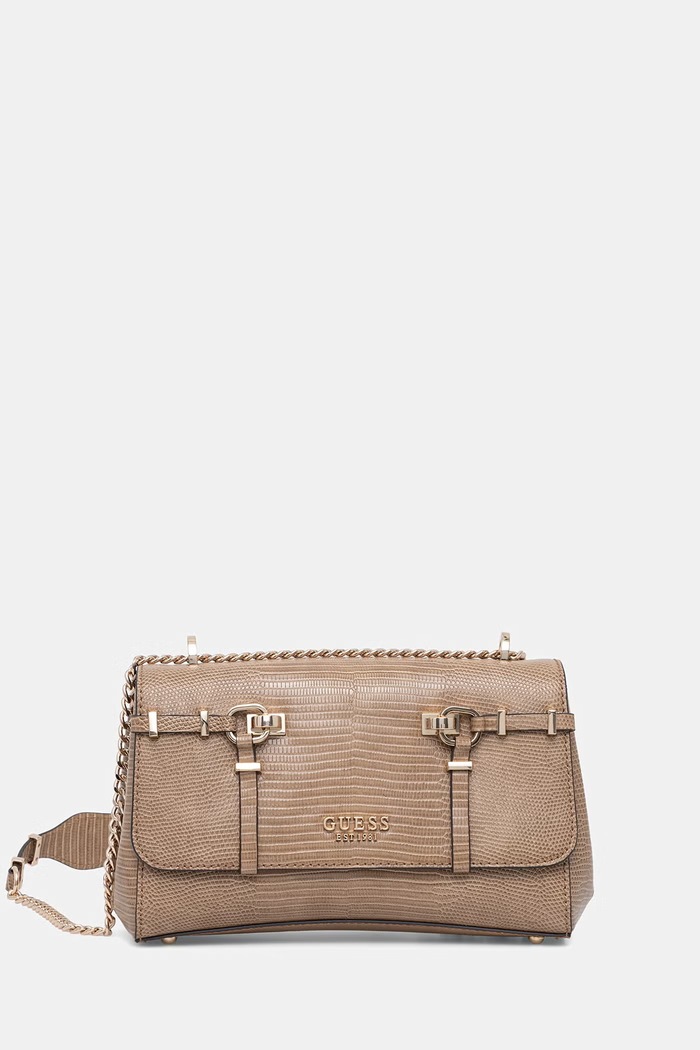 Guess geantă pentru femei LEONA bej HWKG97.21210