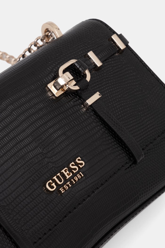 Guess dámska kabelka LEONA čierna HWKG97.21210