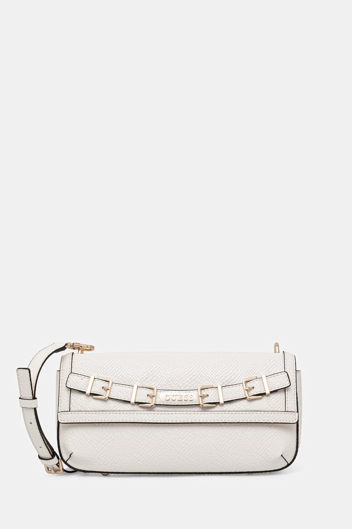 Guess geantă crossbody pentru femei DOVIE alb HWKG99.09190