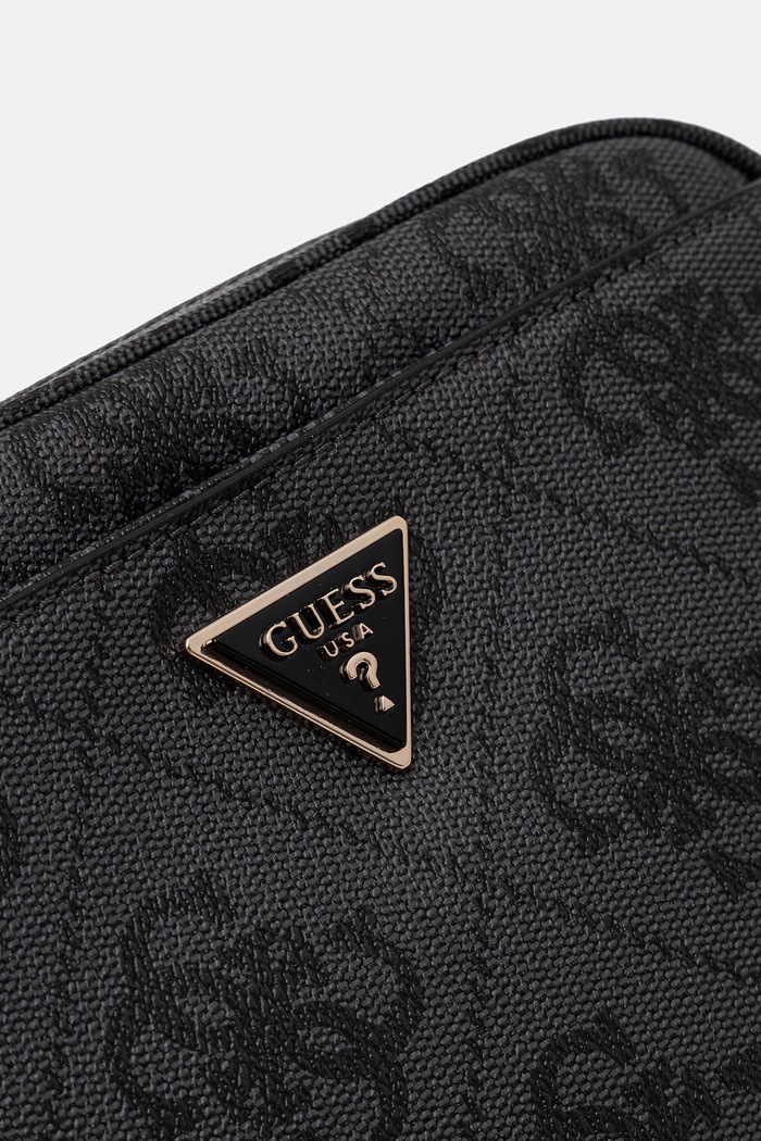 Doplnky Guess dámska crossbody kabelka MERIDIAN HWOS69.74140 sivá