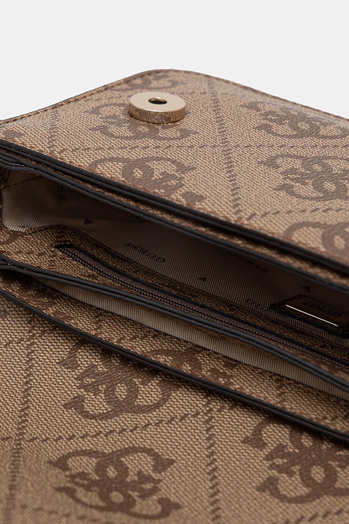 Guess torebka tote damska z imitacji skóry JANIE HWOS99.24210 beżowy
