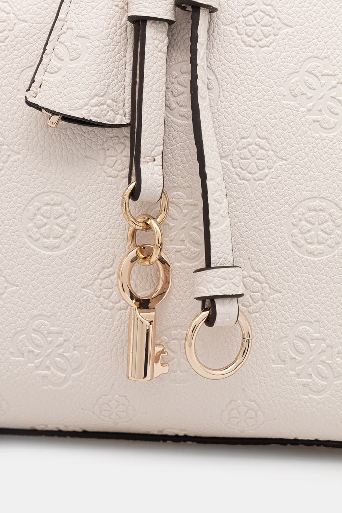 Guess dámska crossbody kabelka z imitácie kože ANISE béžová HWPD99.16060