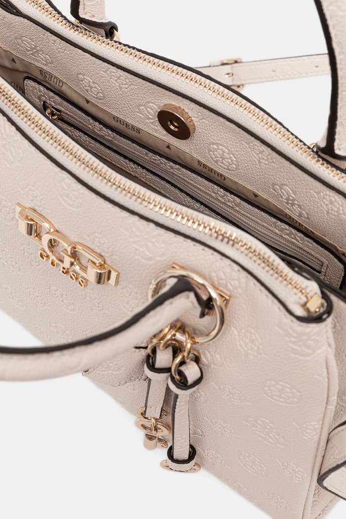 Guess dámska crossbody kabelka z imitácie kože ANISE HWPD99.16060 béžová