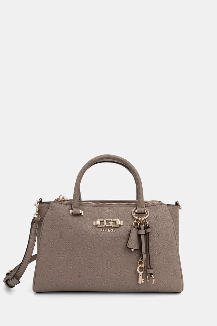 Guess dámska crossbody kabelka z imitácie kože ANISE béžová HWPD99.16060